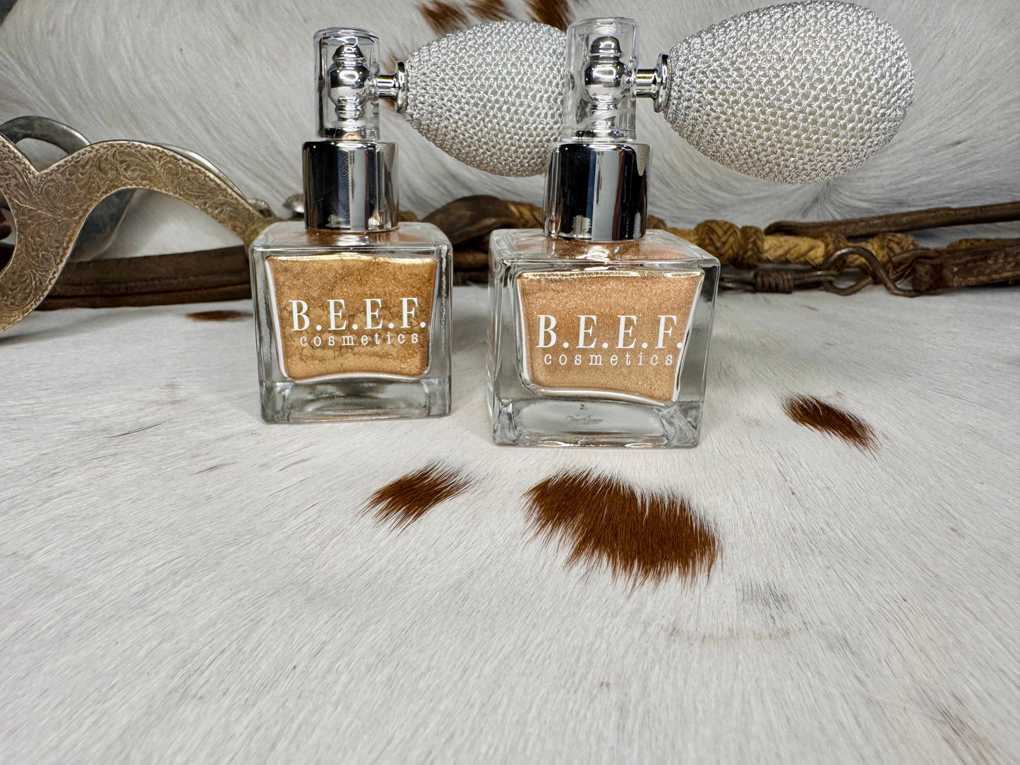 Shimmering Cheyenne Bronze highlighter spray