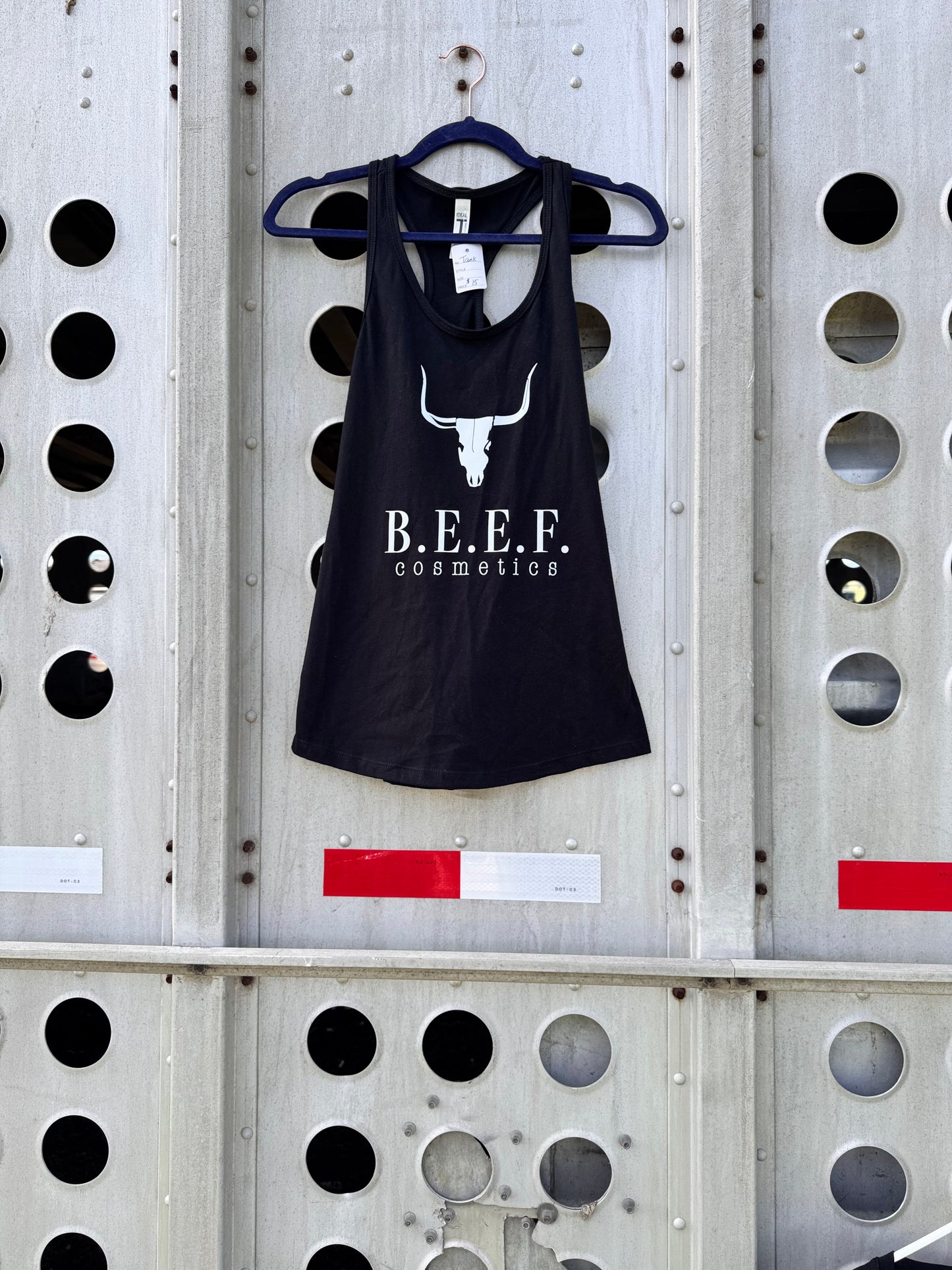 Black Razor Back Tank