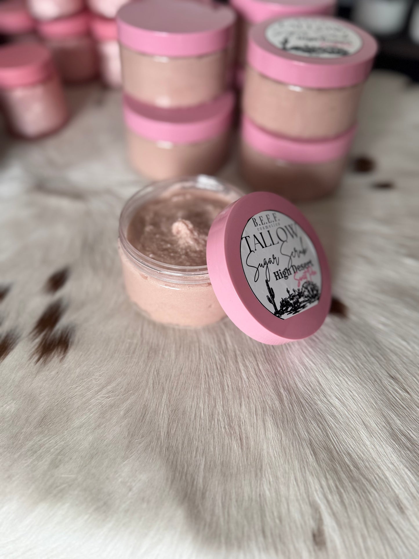 High Desert Sweet Pea luminous Sugar Scrub