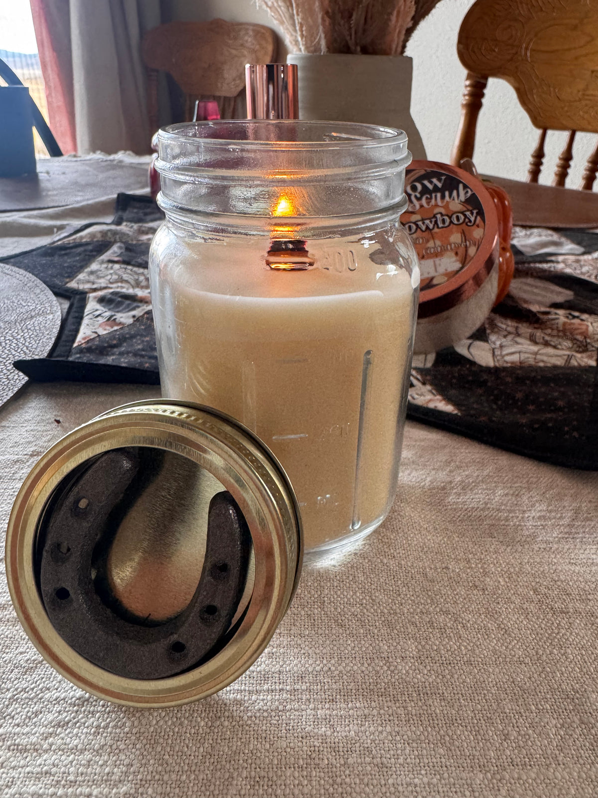 Cozy Cowboy Beeswax & Tallow Candle