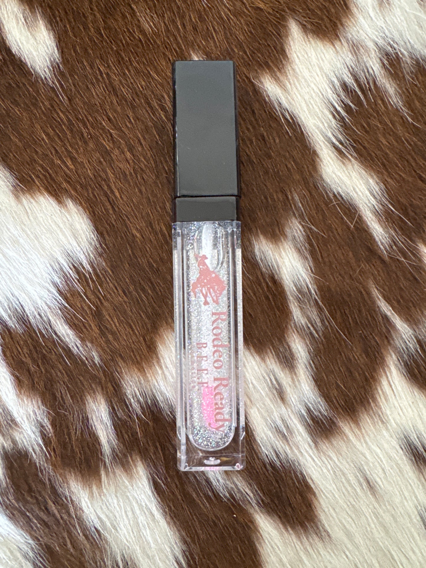 Rodeo Ready lip gloss with built in mirror and LED light