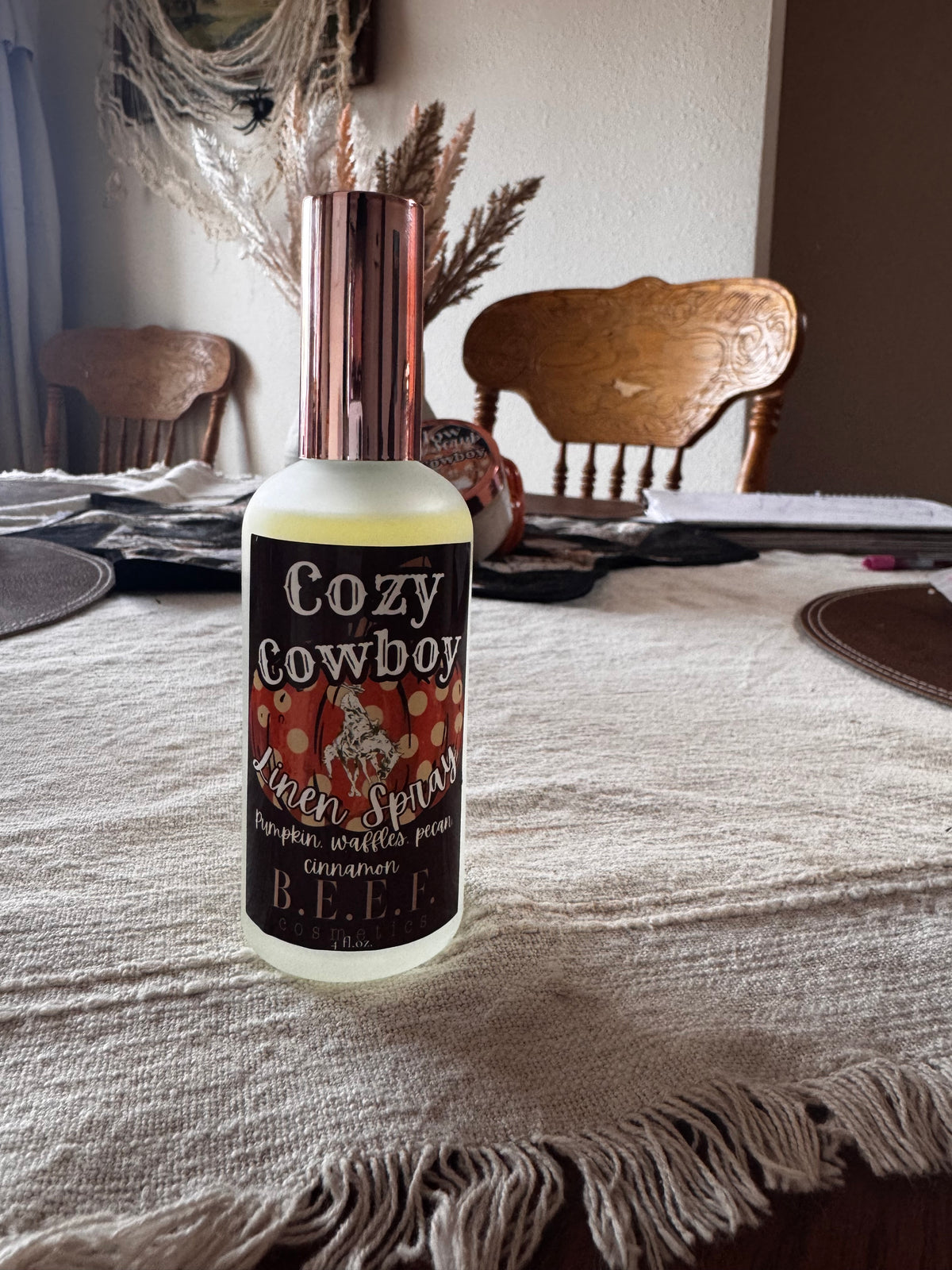 Cozy Cowboy Linen/Room Spray