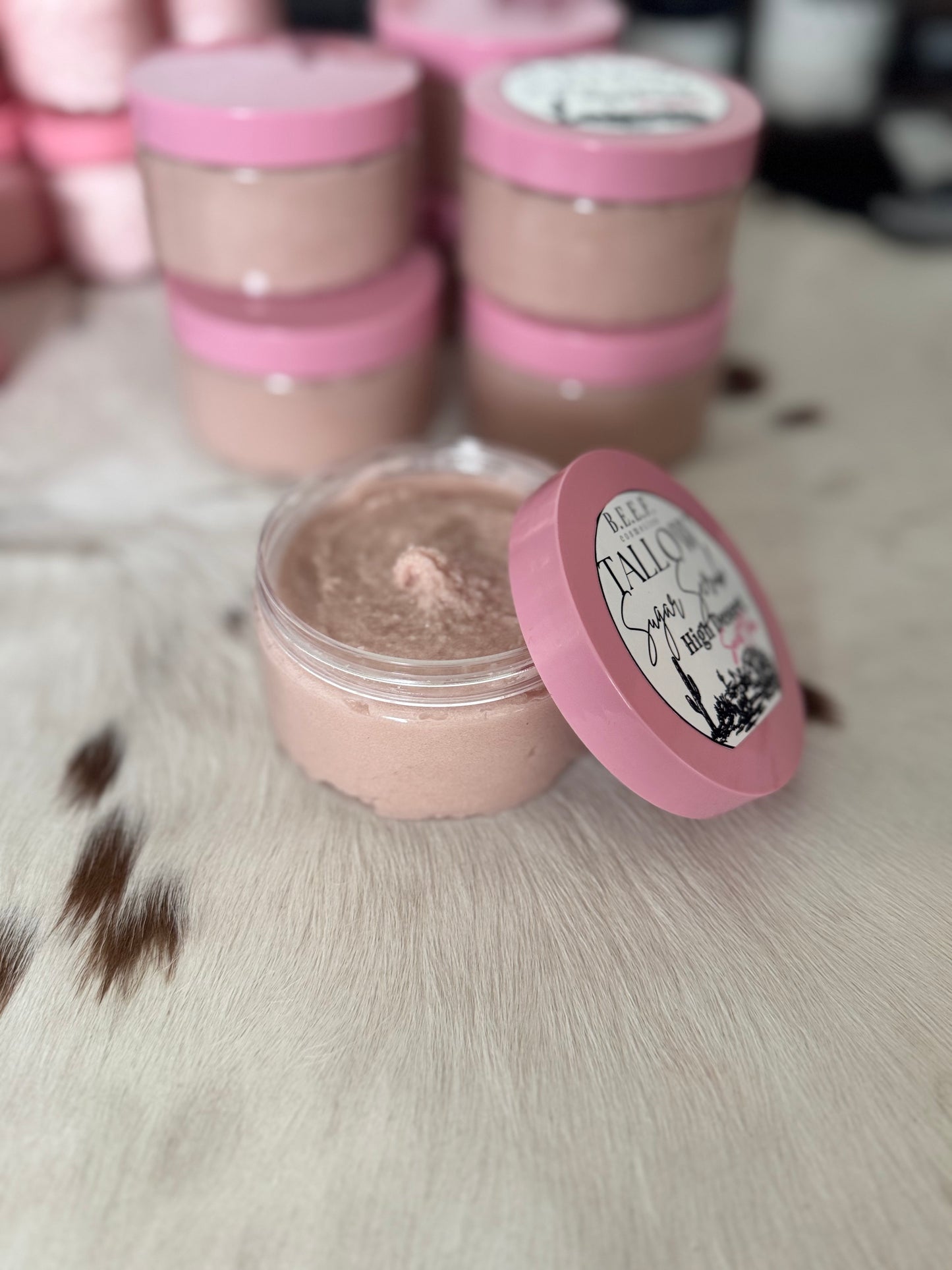 High Desert Sweet Pea luminous Sugar Scrub