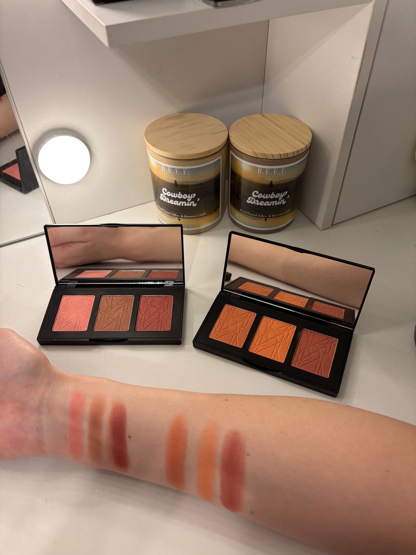 Blush Trio